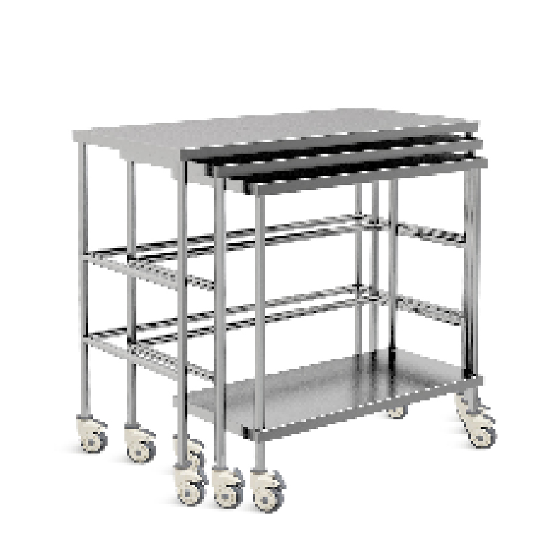 HWH007-1 Stainless Steel Trolley